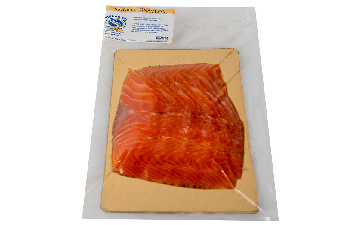 Cold Smoked Trout Gravlax