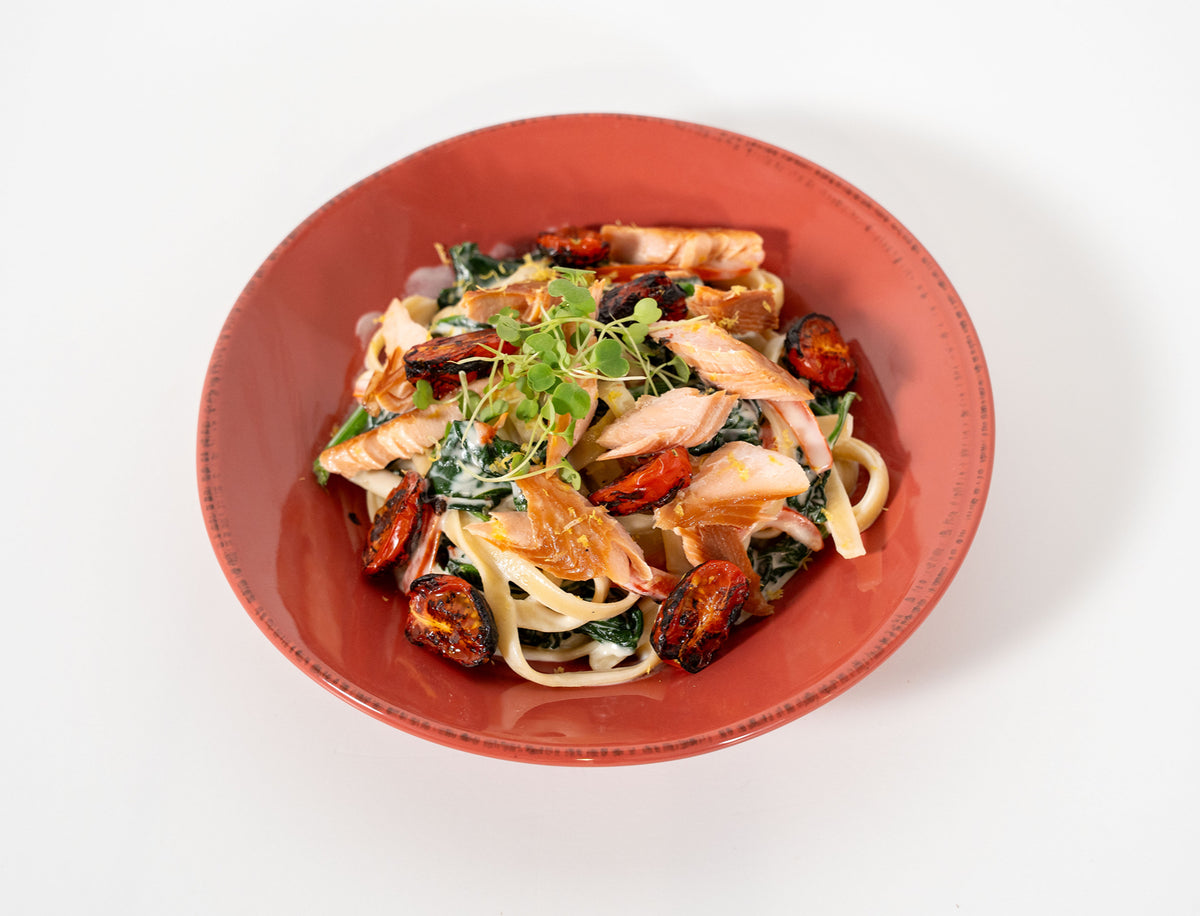 Smoked Trout Pasta