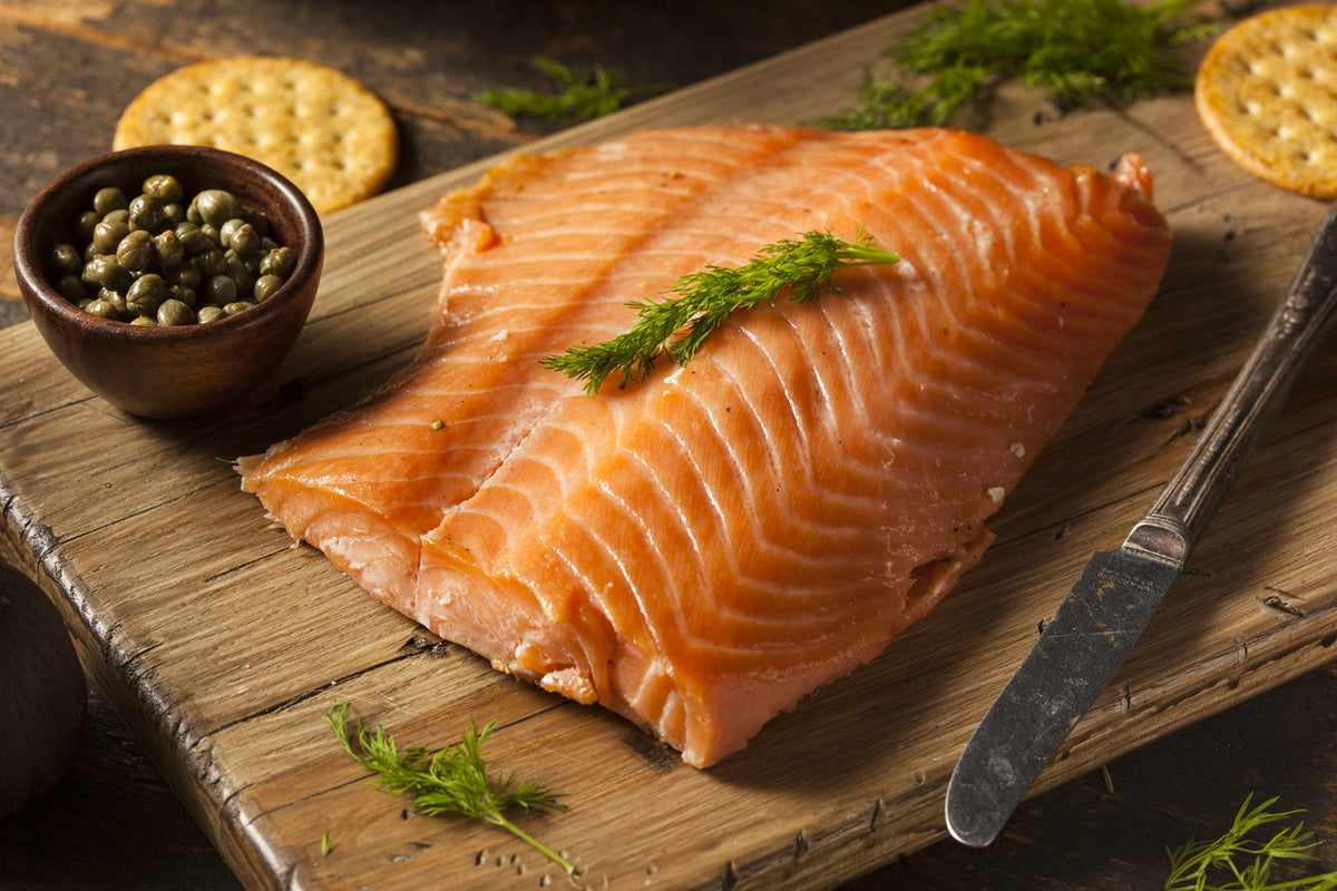 Hot Smoked Trout Fillet