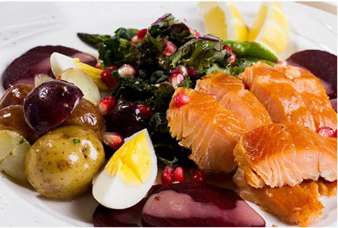 Smoked Trout Salad Nicoise