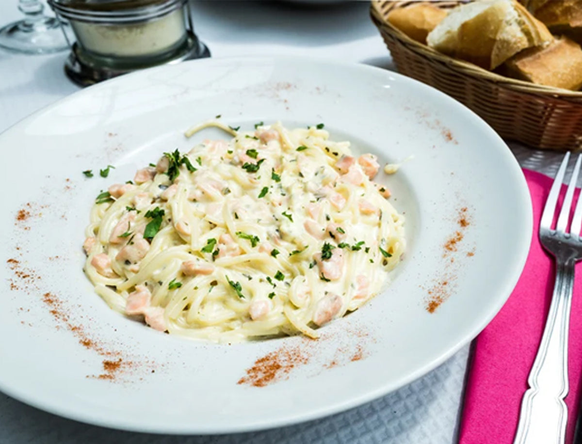 Smoked Trout Linguine