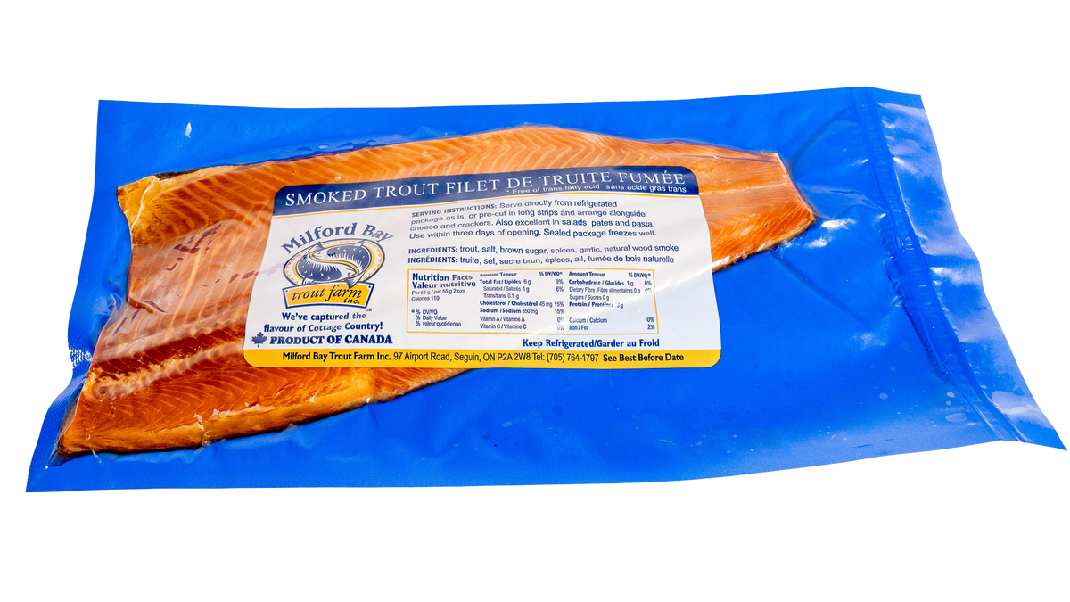 Hot Smoked Trout Fillet